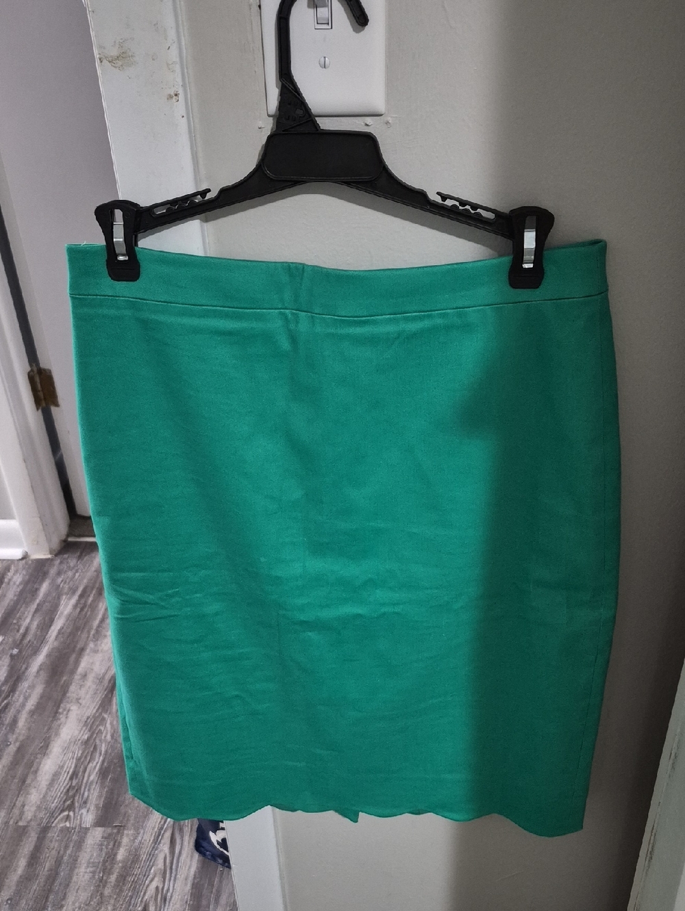 J. Crew Emerald Green Pencil Skirt